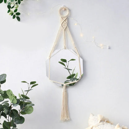 Macrame Wall Mirror