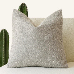 Boucle Throw Pillow Cover 18x18