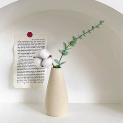 Nordic White Ceramic Flower Vase