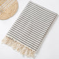 Turkish Cotton Striped Spa Bath Towel