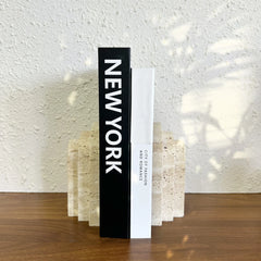 Natural Marble Stone Bookend (Single Piece)