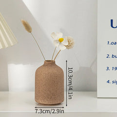 Nordic White Ceramic Flower Vase