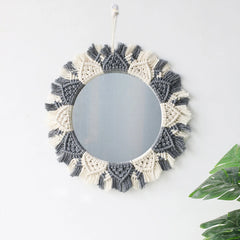 Macrame Wall Mirror