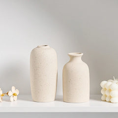 Nordic White Ceramic Flower Vase