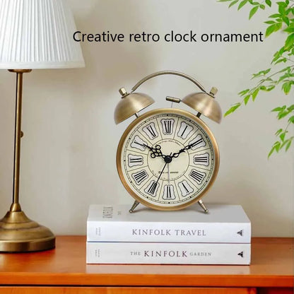 Vintage Metal Alarm Clock