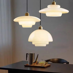 Antique Glass Pendant Light