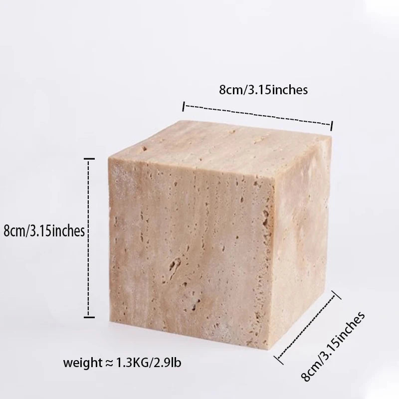 Marble Jewelry Display Block