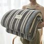 Chunky Chenille Knit Throw Blanket