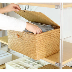 Seagrass Woven Storage Box