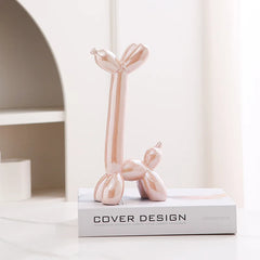 Balloon Dog Ceramic Sculpture
