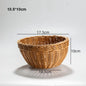 Handwoven Rattan Serving Baskets