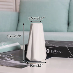 Nordic White Ceramic Flower Vase