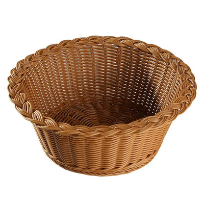 Handwoven Rattan Serving Baskets