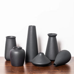 Small Matte Ceramic Flower Vase