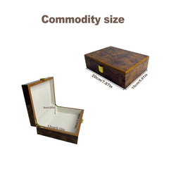 Glossy Wooden Jewelry Storage Box
