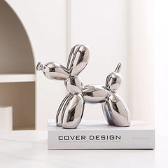 Balloon Dog Ceramic Sculpture