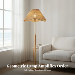 Woven Raffia Lampshade