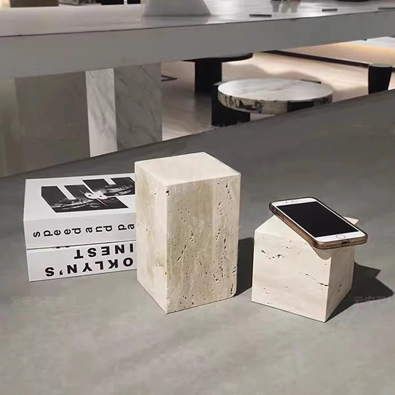 Marble Jewelry Display Block