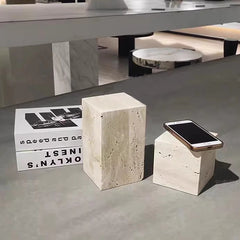 Marble Jewelry Display Block