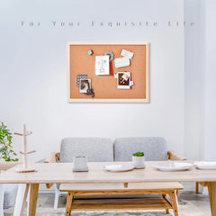 Pine Wood Cork Board Frame