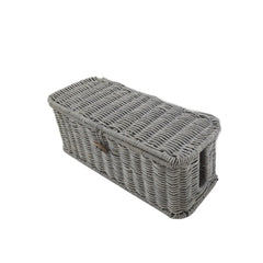 Rattan Pattern Storage Bin