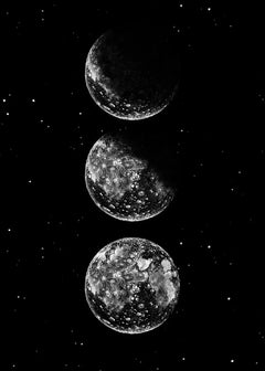 Moon Phase Canvas Wall Art Prints