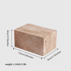 Marble Jewelry Display Block