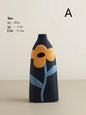 Morandi Glazed Ceramic Vase
