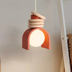 Macaron Resin Pendant Light