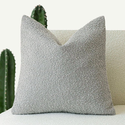 Boucle Throw Pillow Cover 18x18