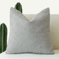Boucle Throw Pillow Cover 18x18