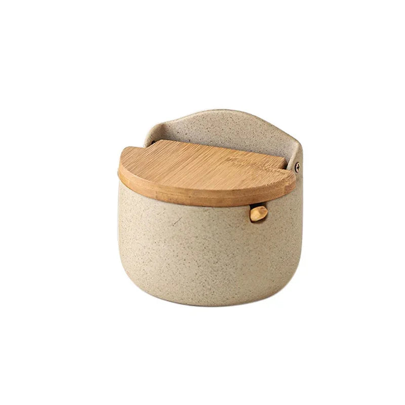 Japanese Ceramic Seasoning Jar Set