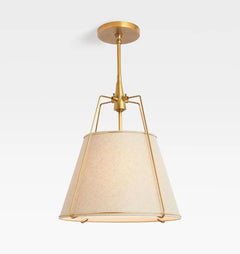 Minimalist Fabric Pendant Light