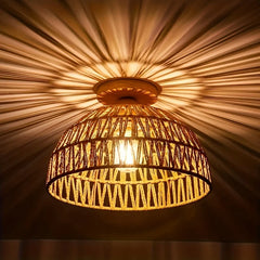 Wicker Pendant Lampshade