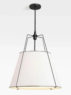 Vintage Cloth Chandelier