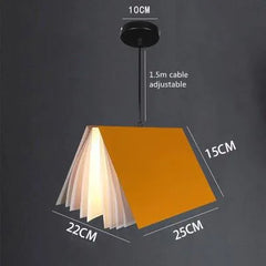 Book Style Pendant Light