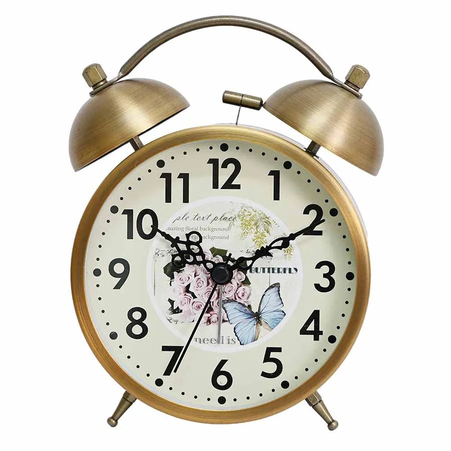 Vintage Metal Alarm Clock