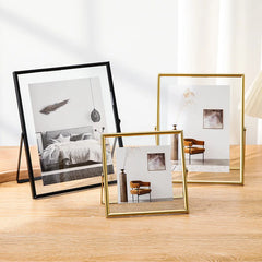 Folding Metal Photo Frame