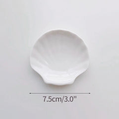 Shell Shape Ceramic Tray