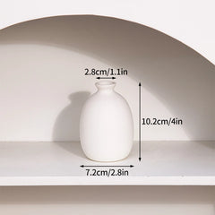 Nordic White Ceramic Flower Vase