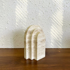 Natural Marble Stone Bookend (Single Piece)