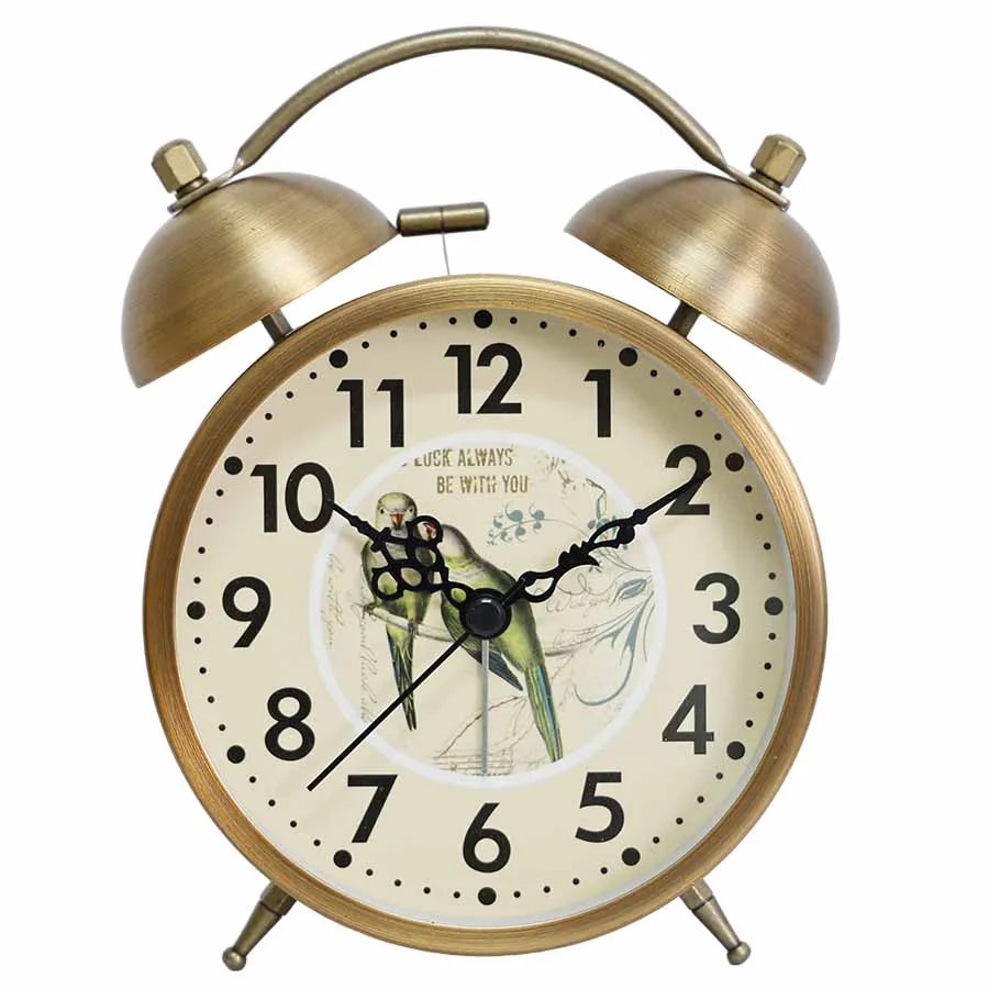 Vintage Metal Alarm Clock