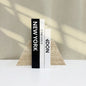 Natural Marble Stone Bookends (Set of 2)