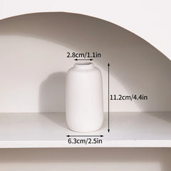 Nordic White Ceramic Flower Vase
