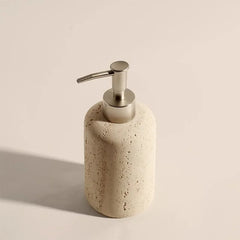 Travertine Bathroom Tray Set