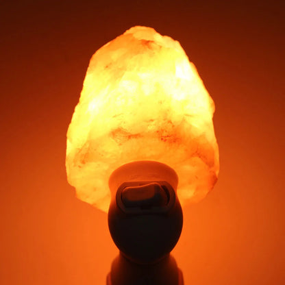 Himalayan Salt Lamp with LED Night Light