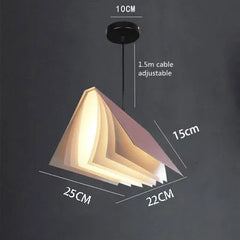 Book Style Pendant Light