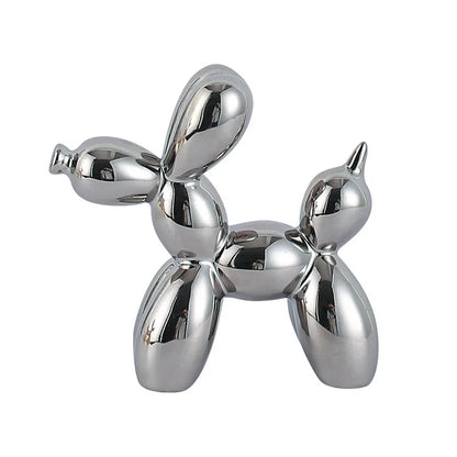 Balloon Dog Ceramic Sculpture