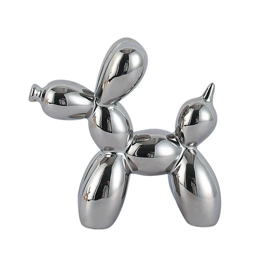 Balloon Dog Ceramic Sculpture