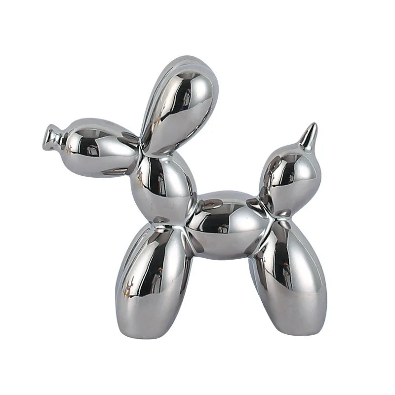 Balloon Dog Ceramic Sculpture
